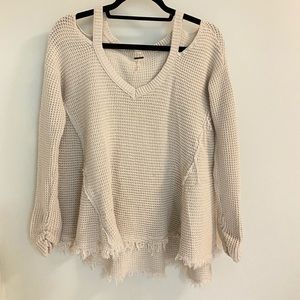 Free People knitted sweater